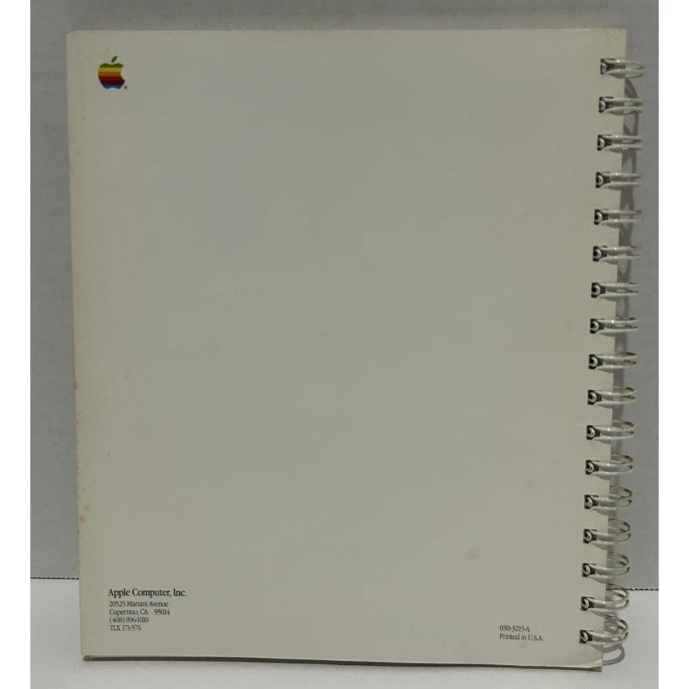Macintosh‎ LaserWriter IINT/NTX Owner's Guide 1988 Apple Collector Vintage
